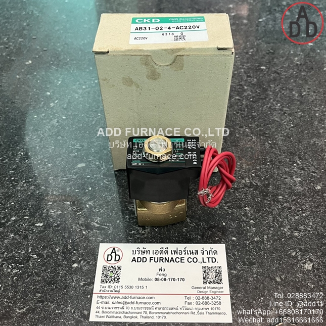 CKD AB31-02-4-AC220V (1) 